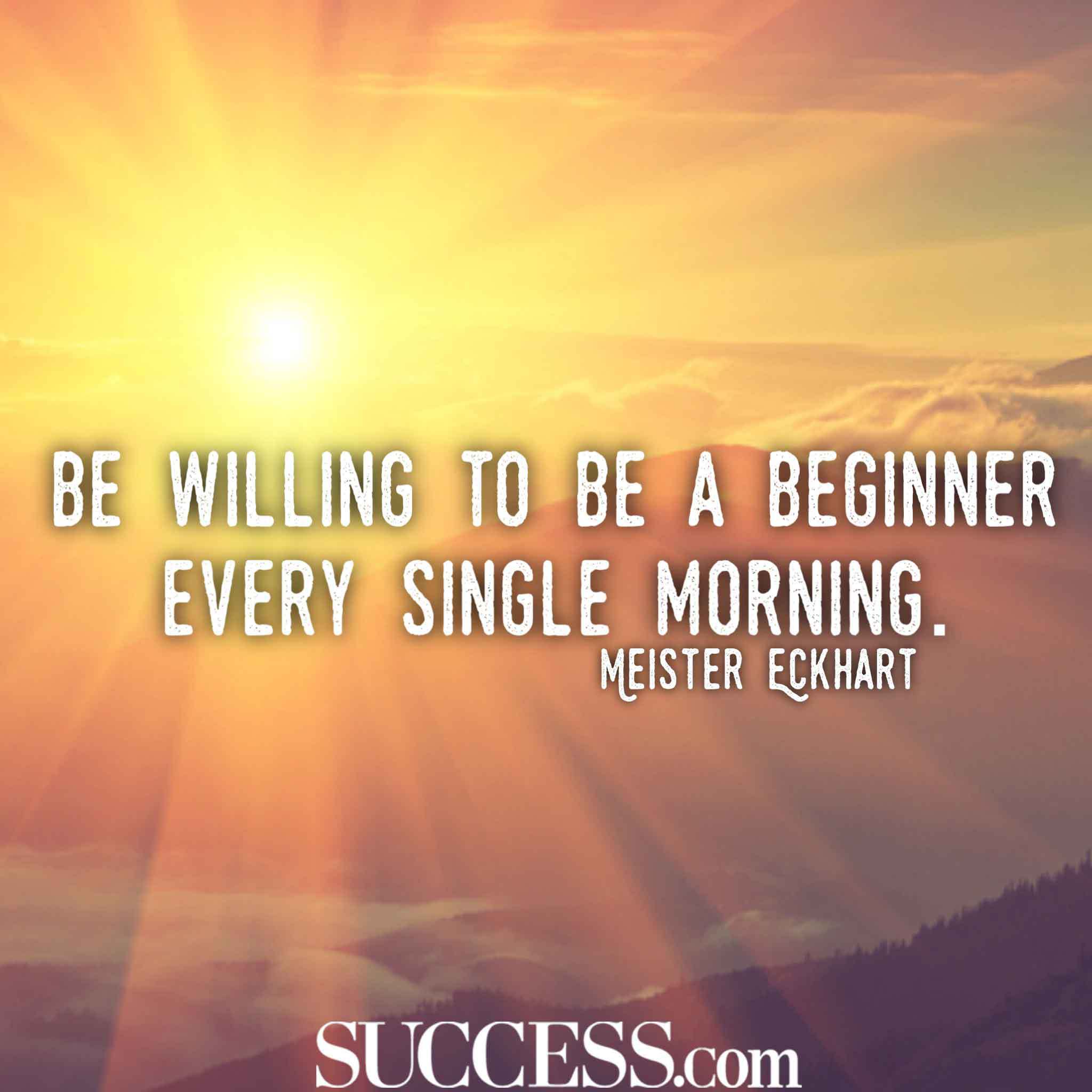 Be Willing To Be New Life Quotes