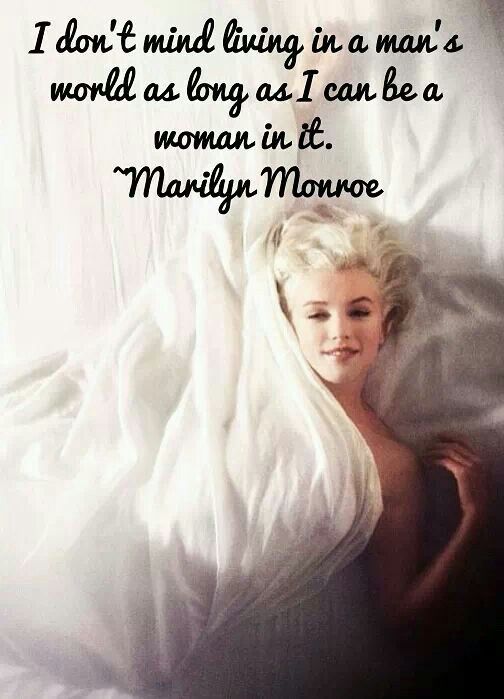 I Don't Mind Living Marilyn Monroe Quotes