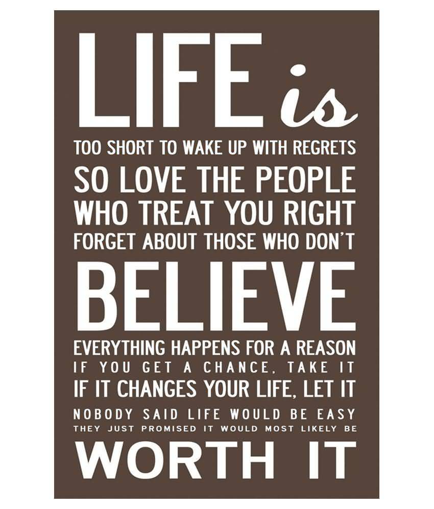 Life Is Too Short