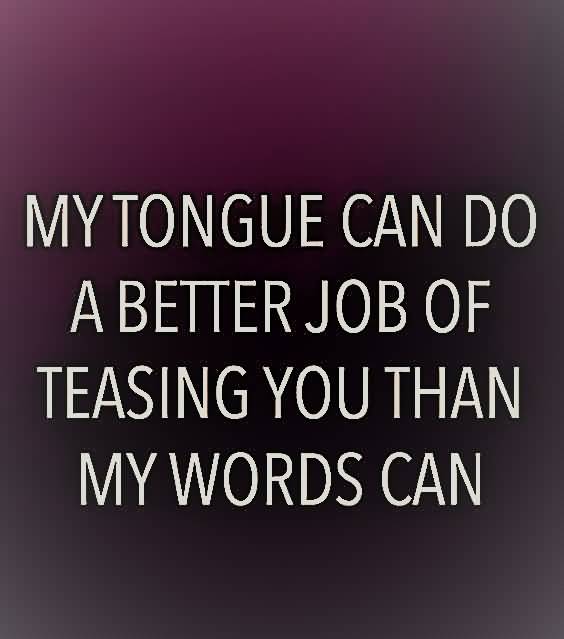 My Tongue Can Do A