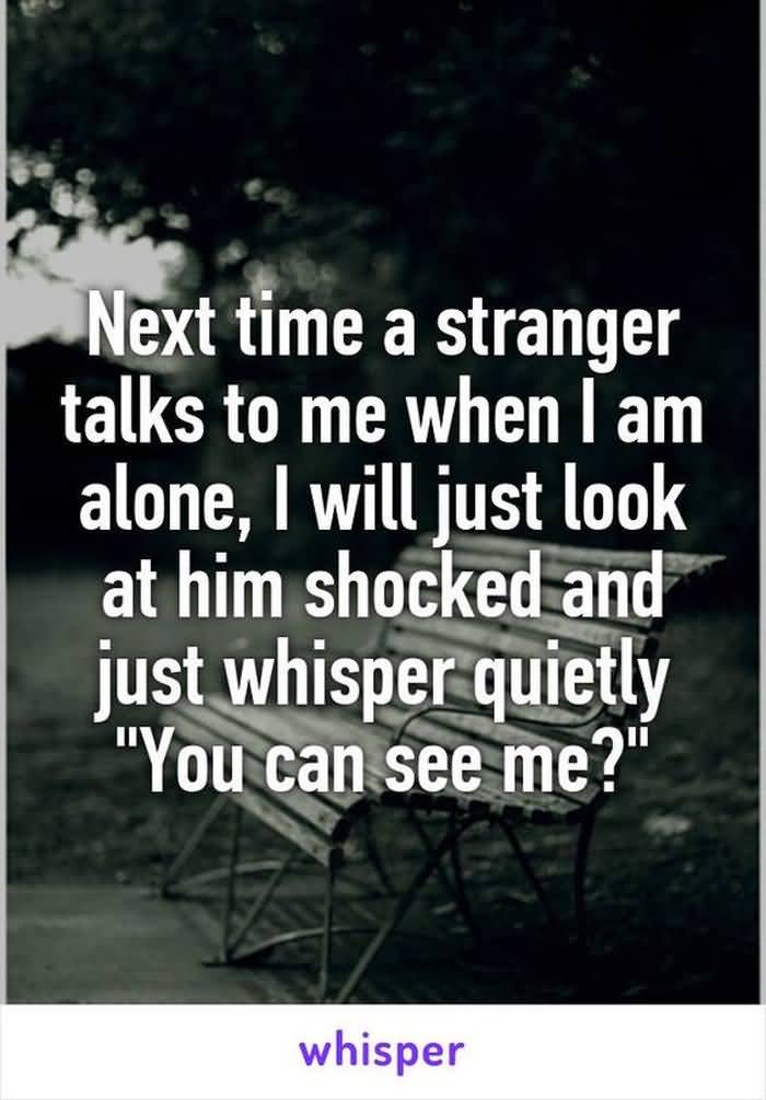 Next Time A Stranger