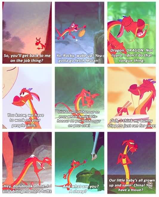 So You'll Get Back Mushu Quotes