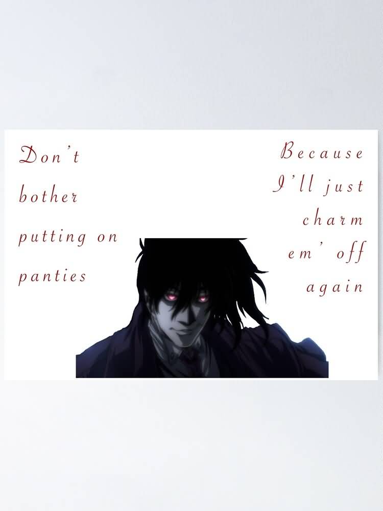 Don't Bother Putting On Hellsing Abridged Quotes