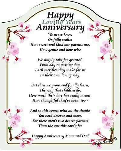 We Never Know Or Happy Anniversary In Heaven