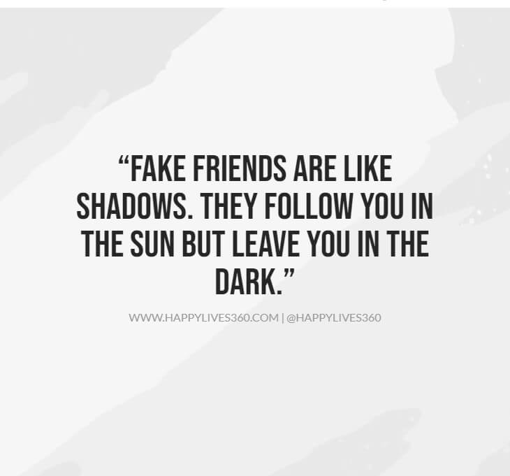 Fake Friends Are Like Friends Are Family Quotes