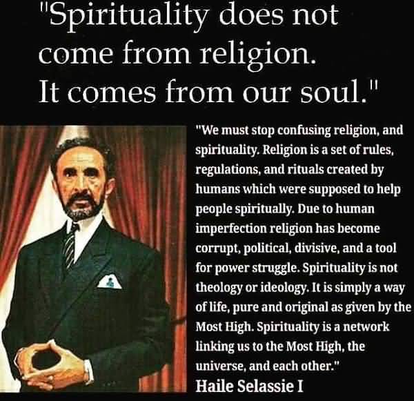 We Must Stop Confusing Haile Selassie Quotes