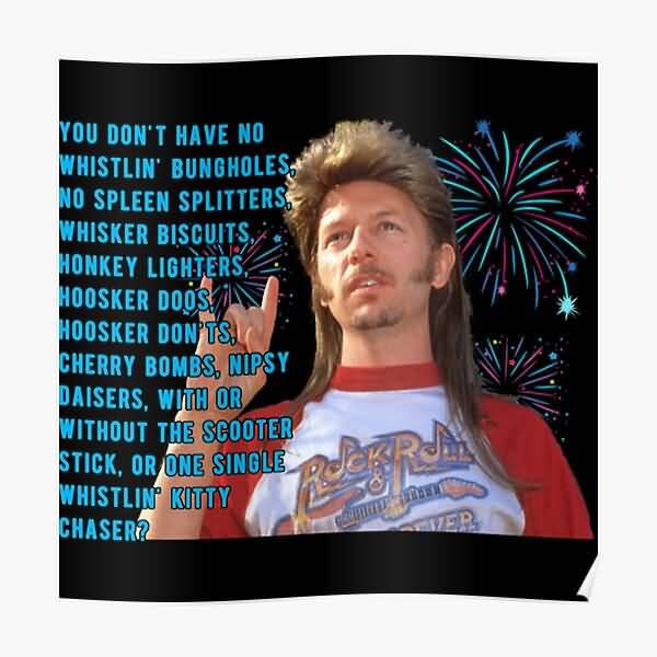 You Don't Have No Joe Dirt Mullet Quotes