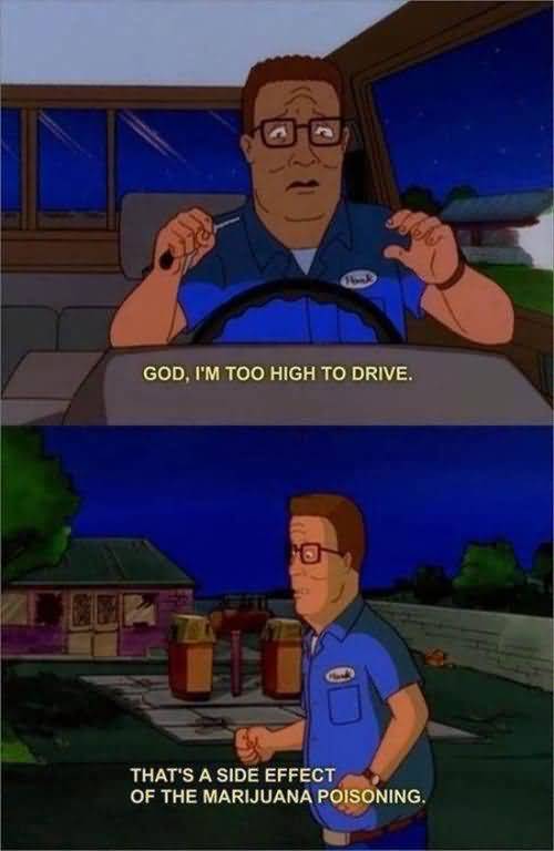 God I'm Too High To King Of The Hill Quotes