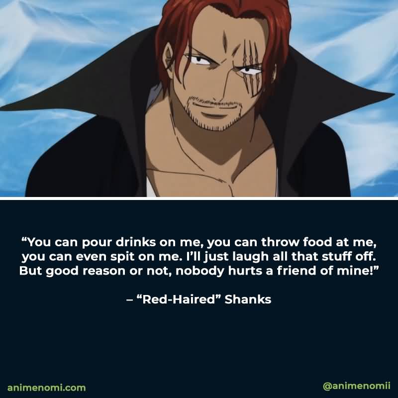 You Can Pour Drinks One Piece Quotes