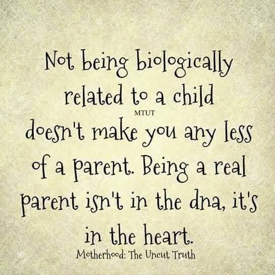 Not Being Biologically Related Stepdad Quotes